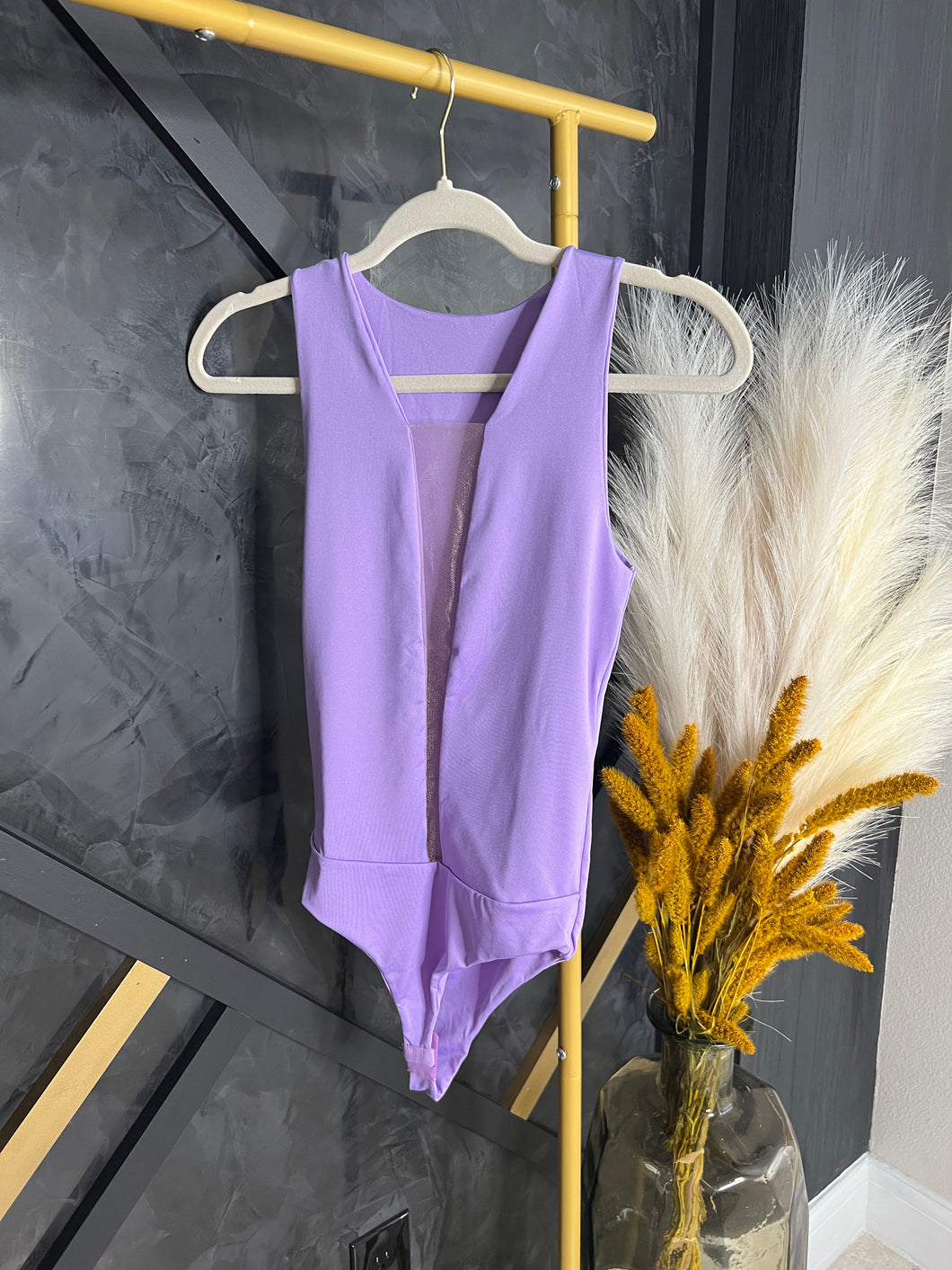 Lilac bodysuit